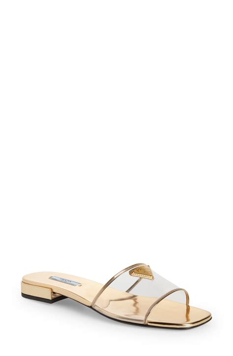 nordstrom prada sandales|Prada transparent sandals.